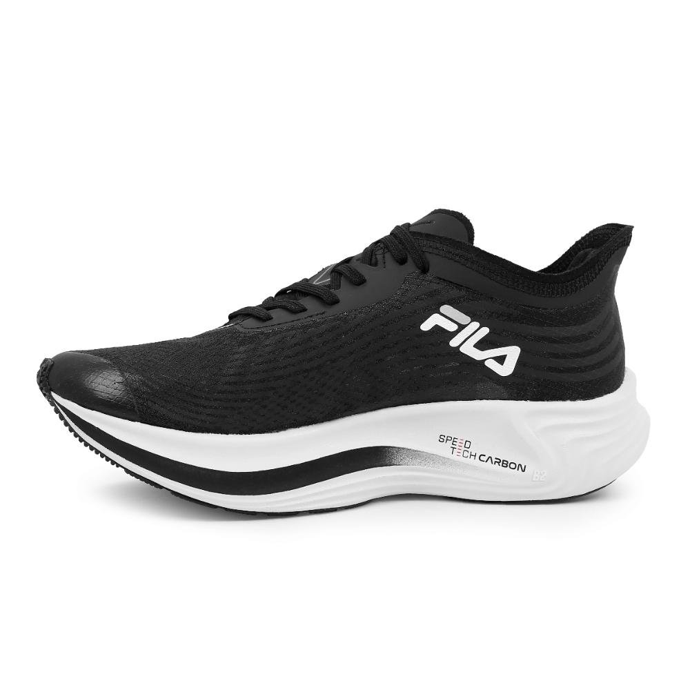 Tênis Fila Racer Carbon Preto/Branco 2