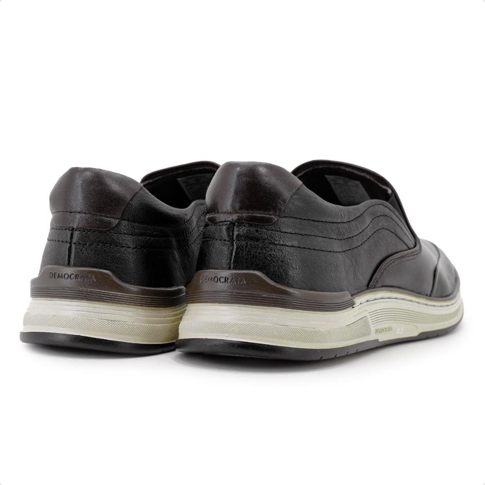Sapatênis Democrata Denim Loop Slip On Masculino Preto 3