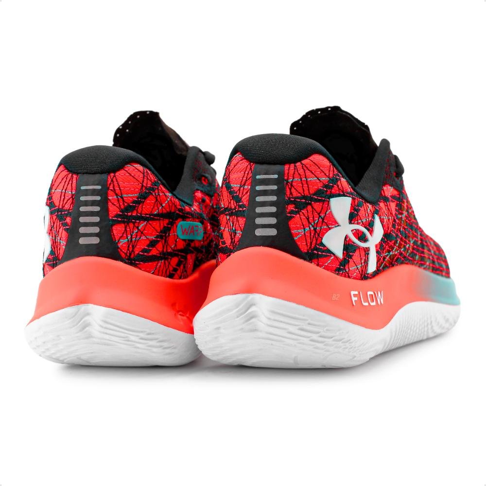 Tênis Under Armour Flow Velociti Wind 2 Masculino Coral/Preto 3