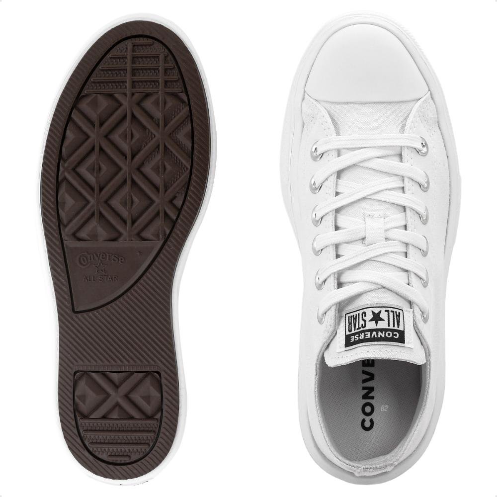 Tênis Converse Chuck Taylor All Star Move Feminino Branco 6