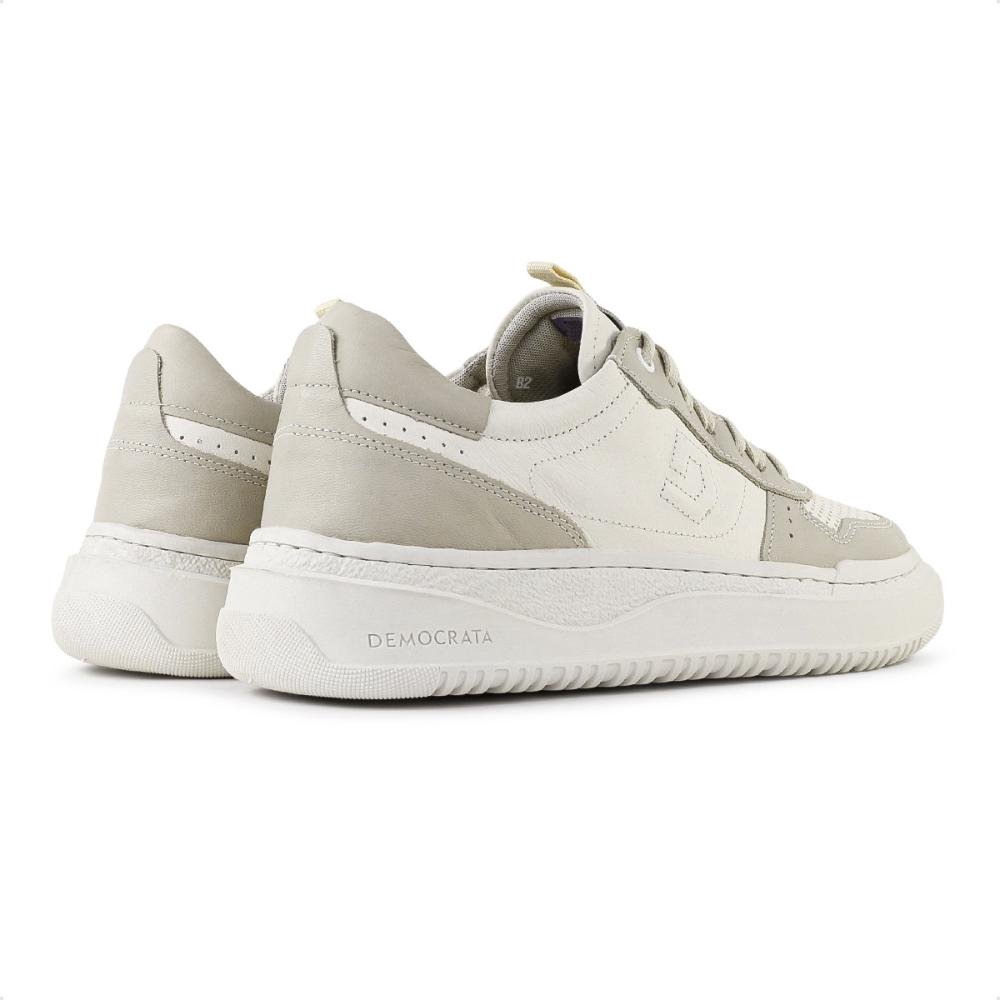 Tênis Democrata Block Masculino Branco/Bege 5
