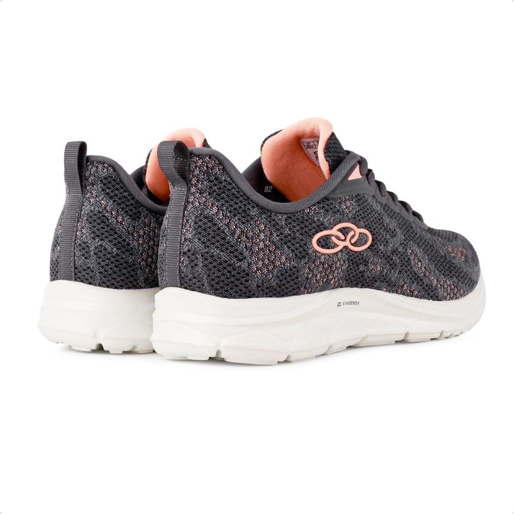 Tênis Olympikus Citrus 2 Feminino Cinza/Rosa 3