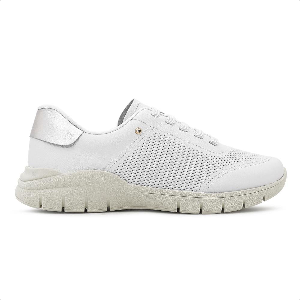 Tênis Usaflex Casual Laser Feminino Branco 1