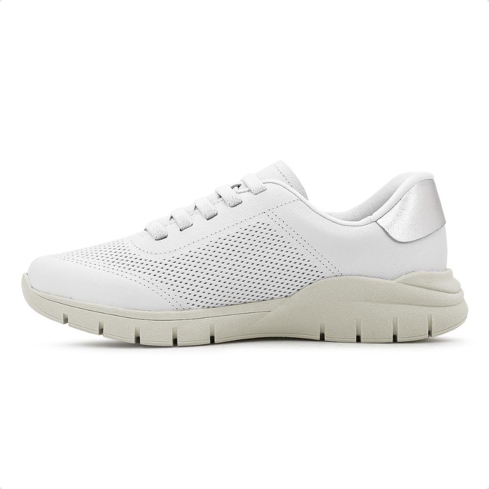 Tênis Usaflex Casual Laser Feminino Branco 2