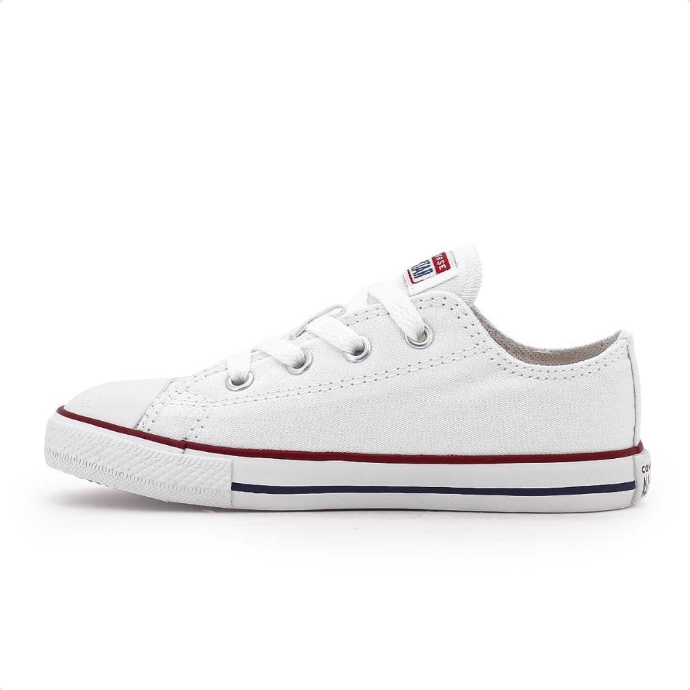 Tênis Converse Chuck Taylor All Star Canvas Infantil Branco 2