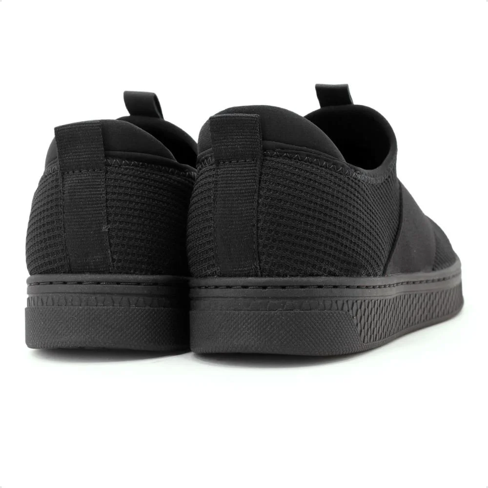 Tênis Comfortflex Casual Slip On Feminino Preto 5