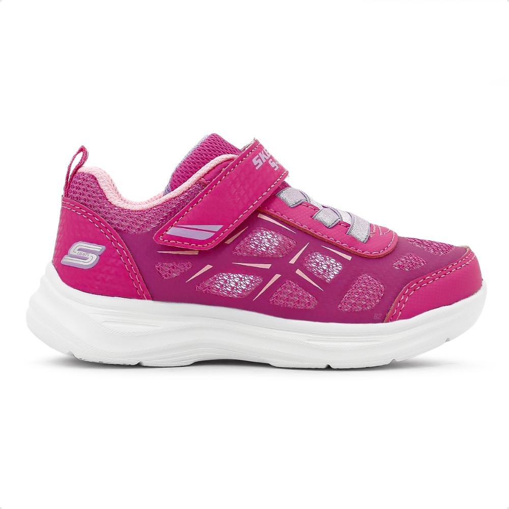 Tênis Skechers Glimmer Kicks Fresh Glow Infantil Rosa 1