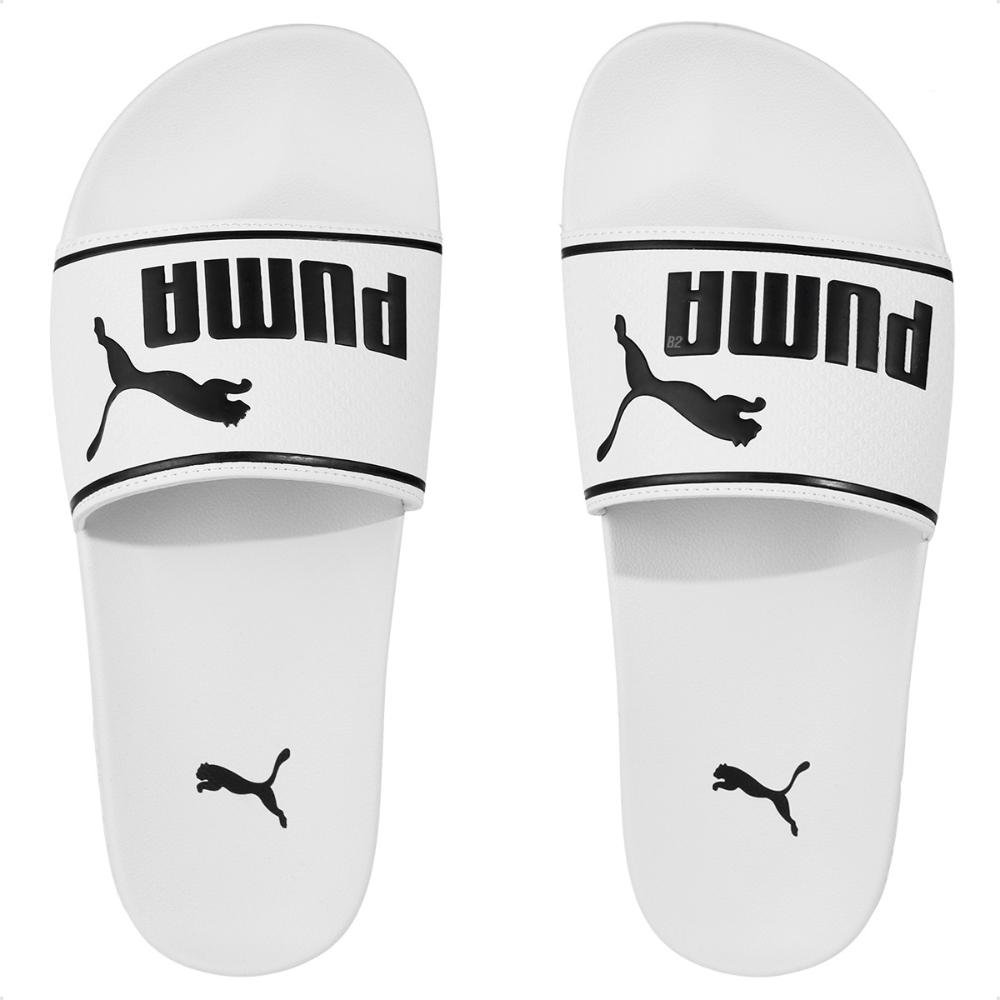 Chinelo Puma Leadcat 2.0 Bdp Unissex Branco/Preto 1