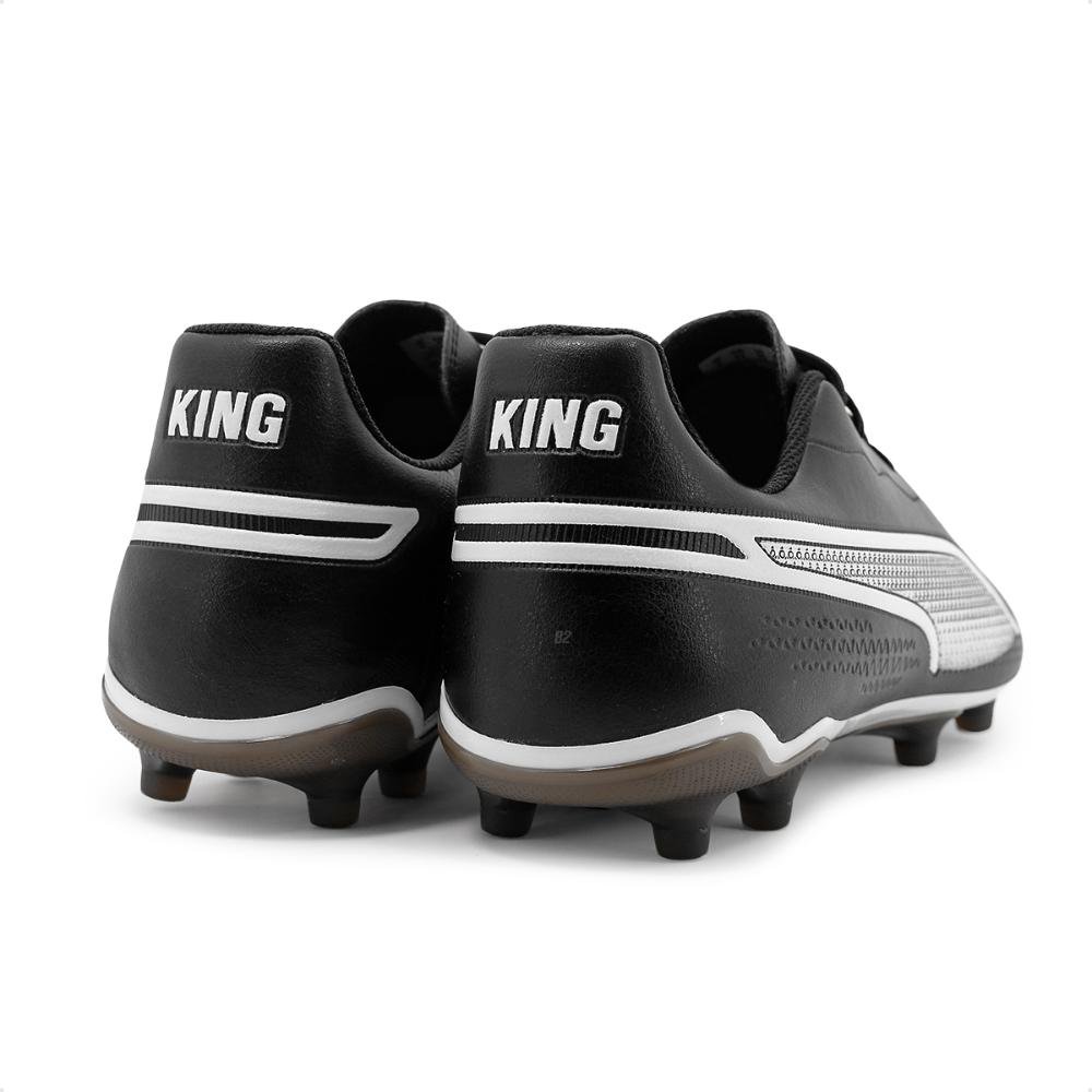 Chuteira Puma King Match FG/AG Masculino 2135 Preto 5
