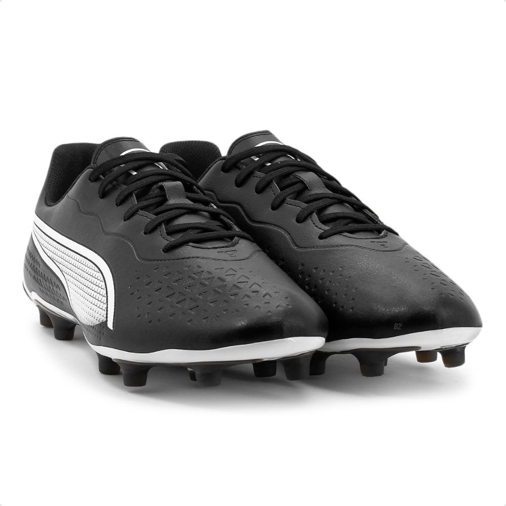 Chuteira Puma King Match FG/AG Masculino 2135 Preto 3
