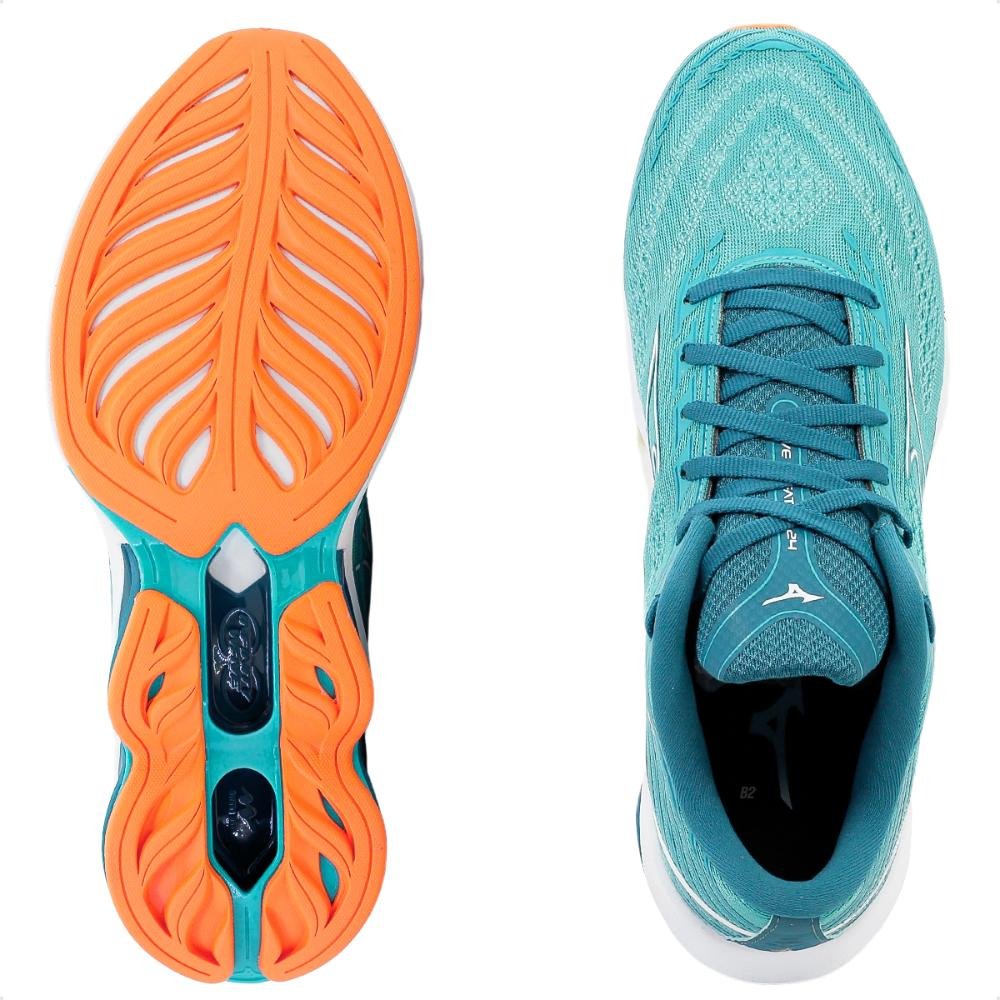 Tênis Mizuno Wave Creation 24 Masculino Azul claro 5