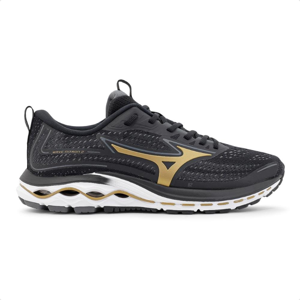 Tênis Mizuno Wave Nitron 2 Masculino Preto 1