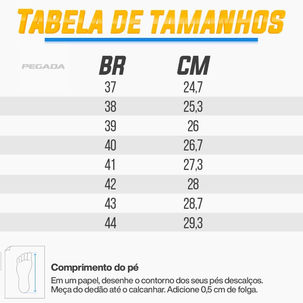 Sapatênis Pegada Element Masculino Preto/Branco 4