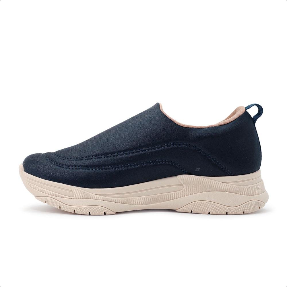 Tênis Usaflex Slip On Feminino Azul 2