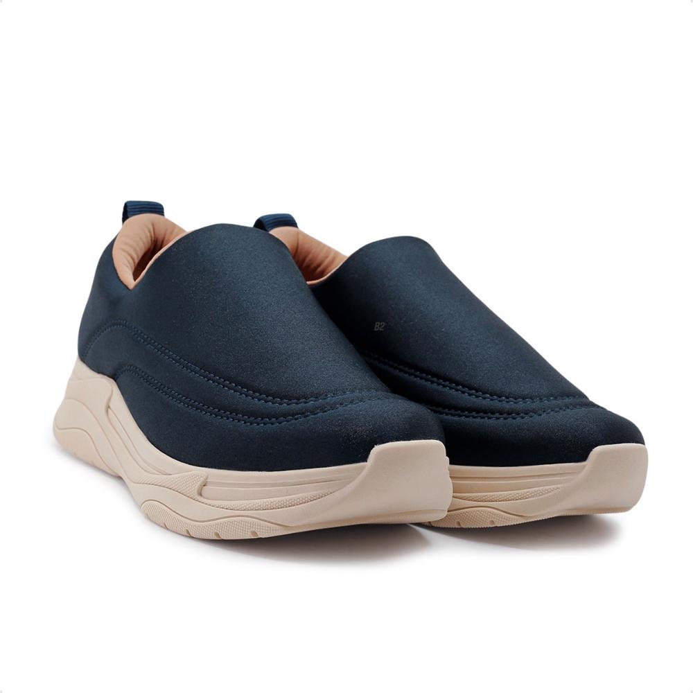 Tênis Usaflex Slip On Feminino Azul 3