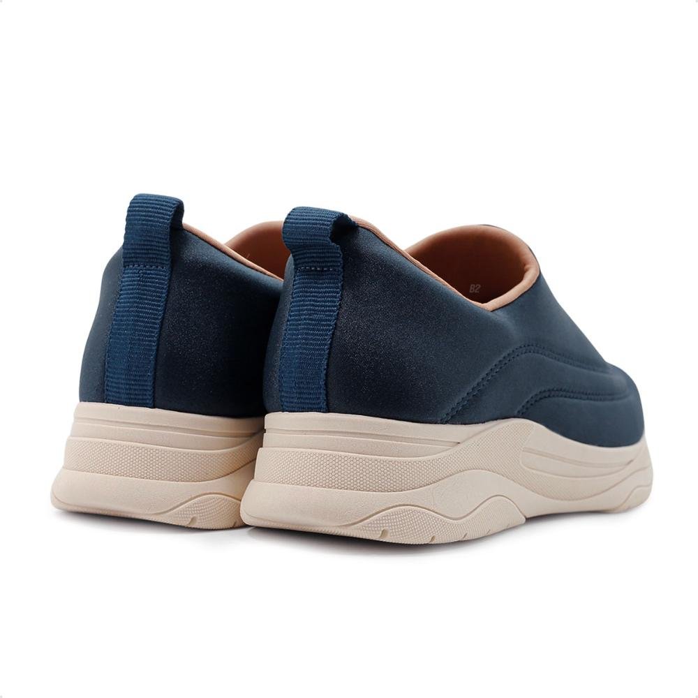 Tênis Usaflex Slip On Feminino Azul 5