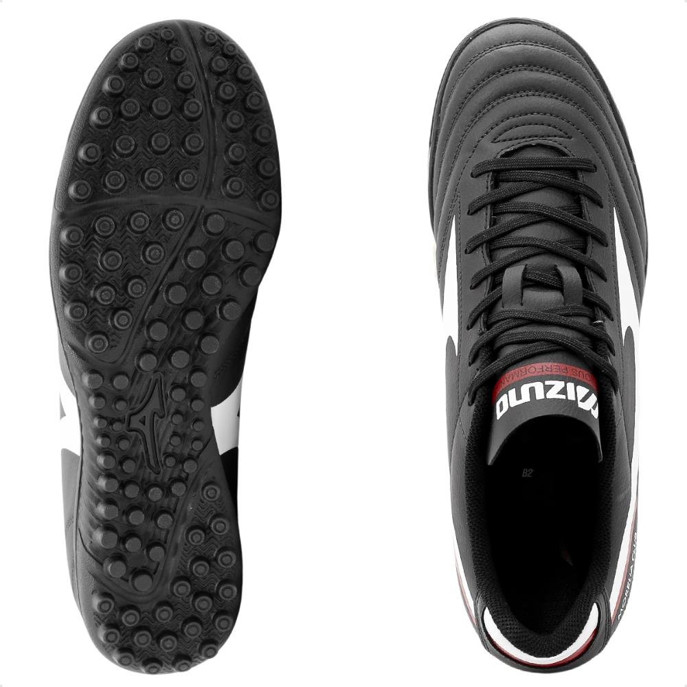 Chuteira Society Mizuno Morelia Club As Masculina Preto 6