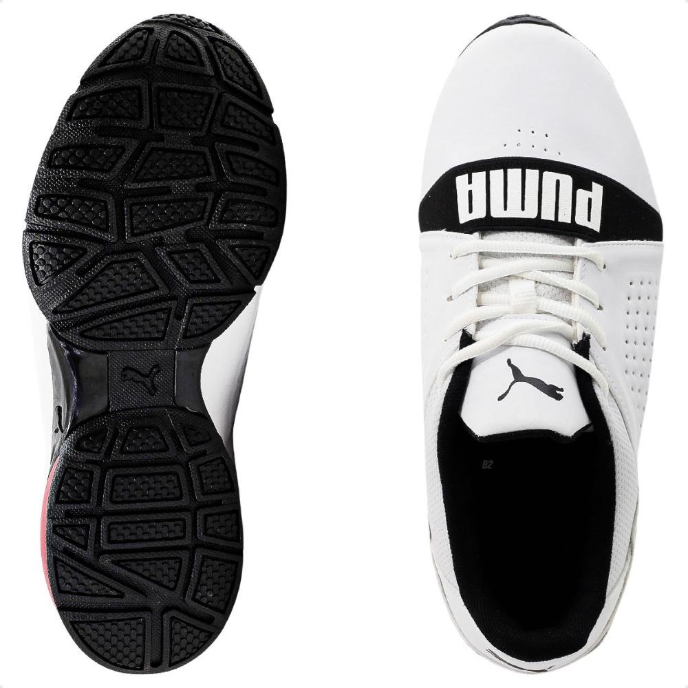 Tênis Puma Runner City Bdp Masculino Branco/Preto 5