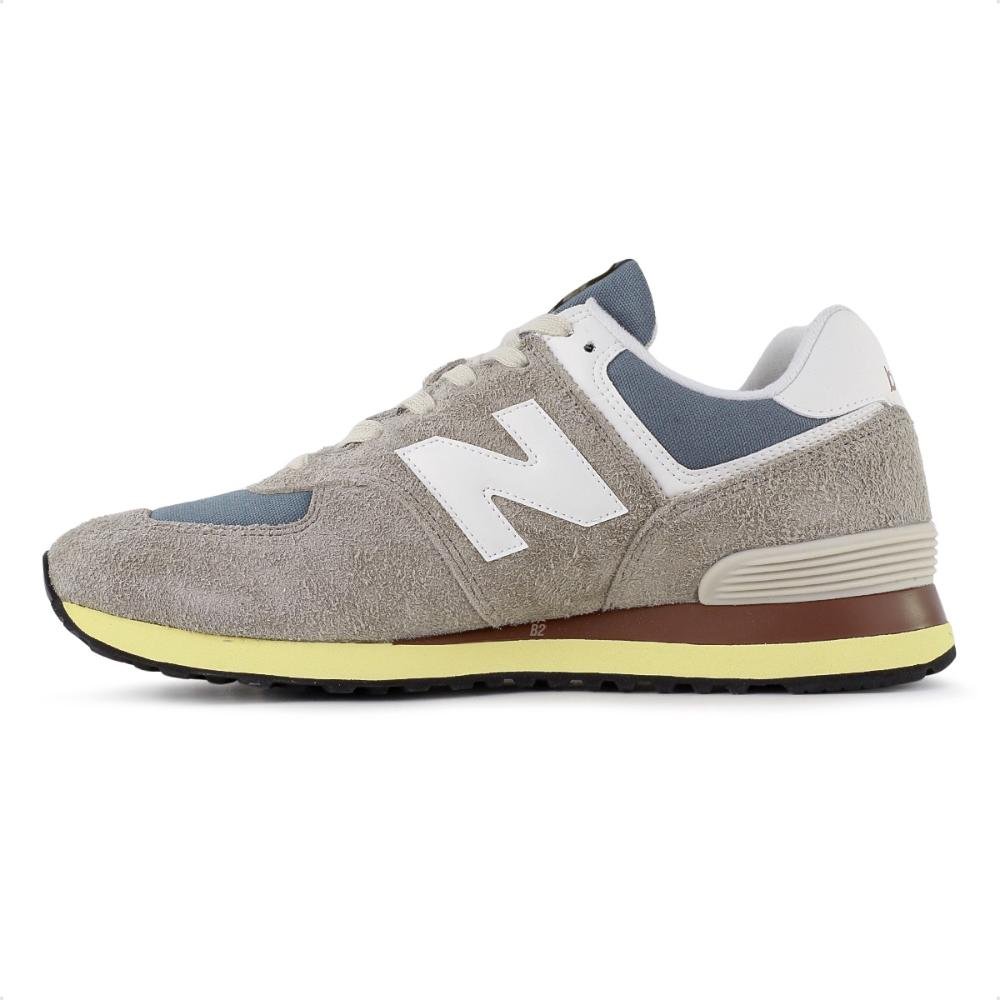 Tênis New Balance 574 V2 Unissex Cinza Claro 2