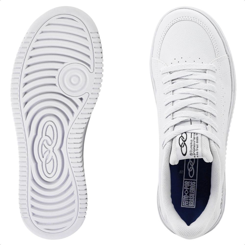 Tênis Olympikus Eros Unissex Branco 5