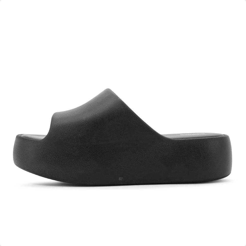 Chinelo Slide Melissa Free Plataforma Feminina Preto 2