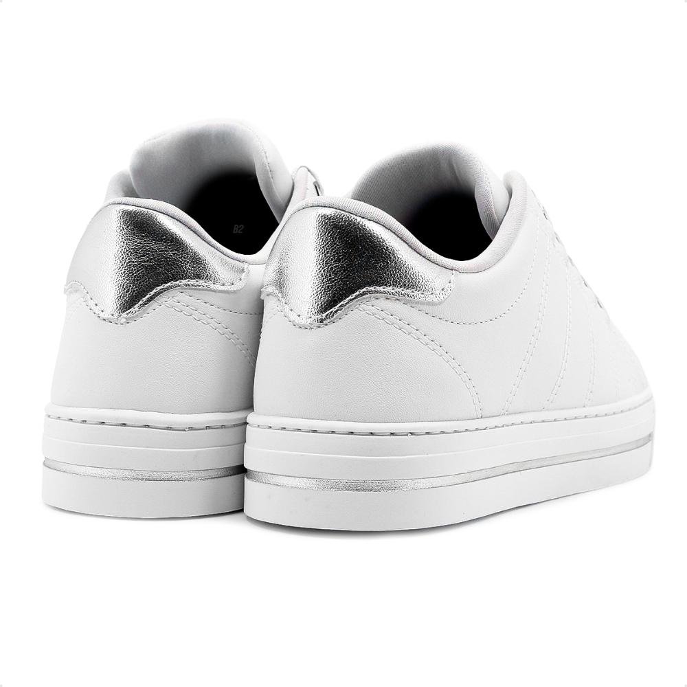 Tênis Ramarim Casual Cadarço Feminino Branco/Dourado 5
