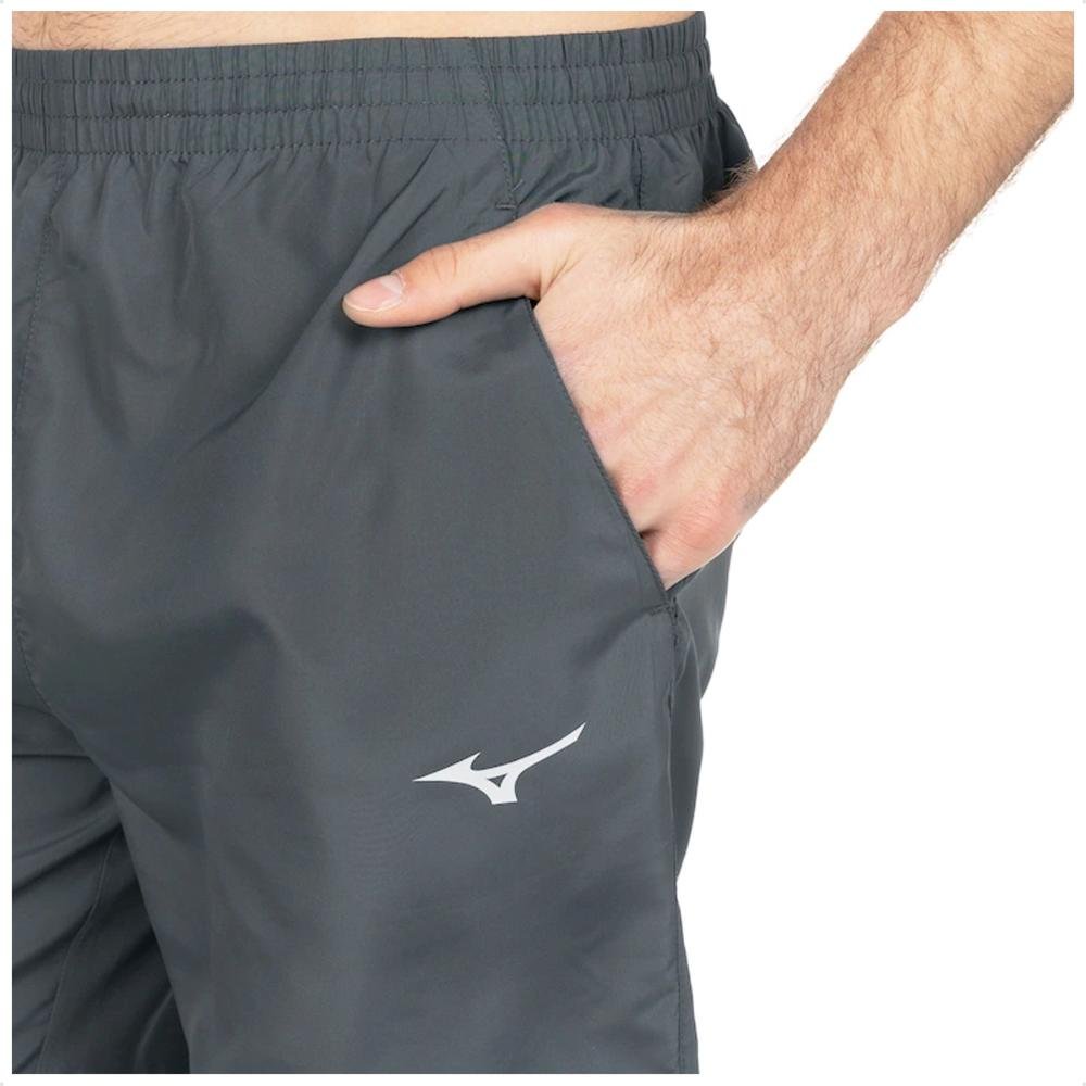 Bermuda Mizuno Big Logo Masculina Cinza 3