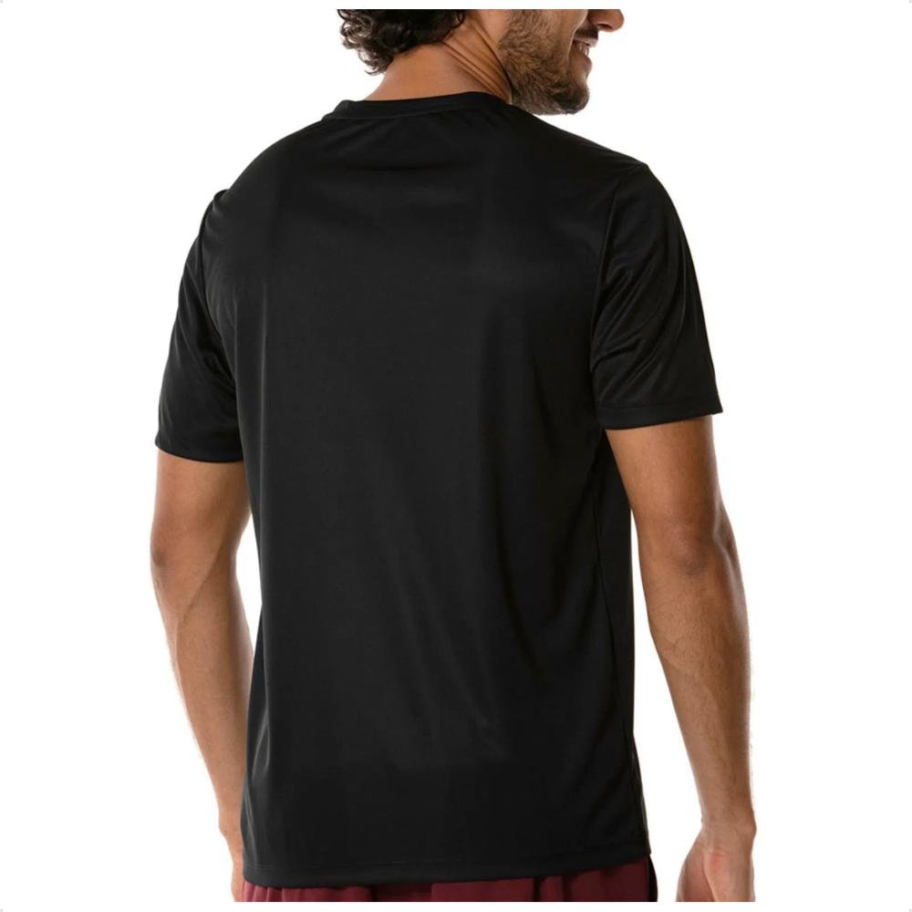 Camiseta Mizuno Run Spark M Masculina Preto/Branco 2
