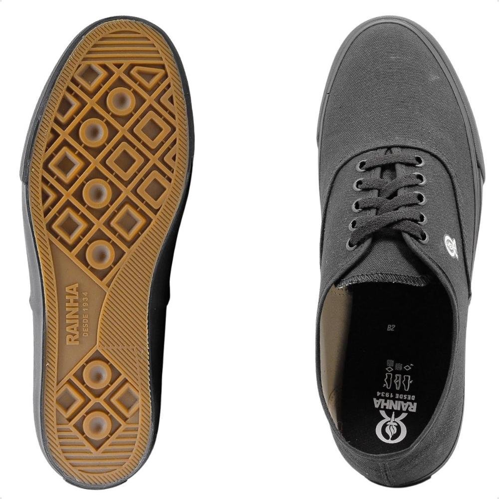 Tênis Rainha Mont Car IV Unissex Preto 5