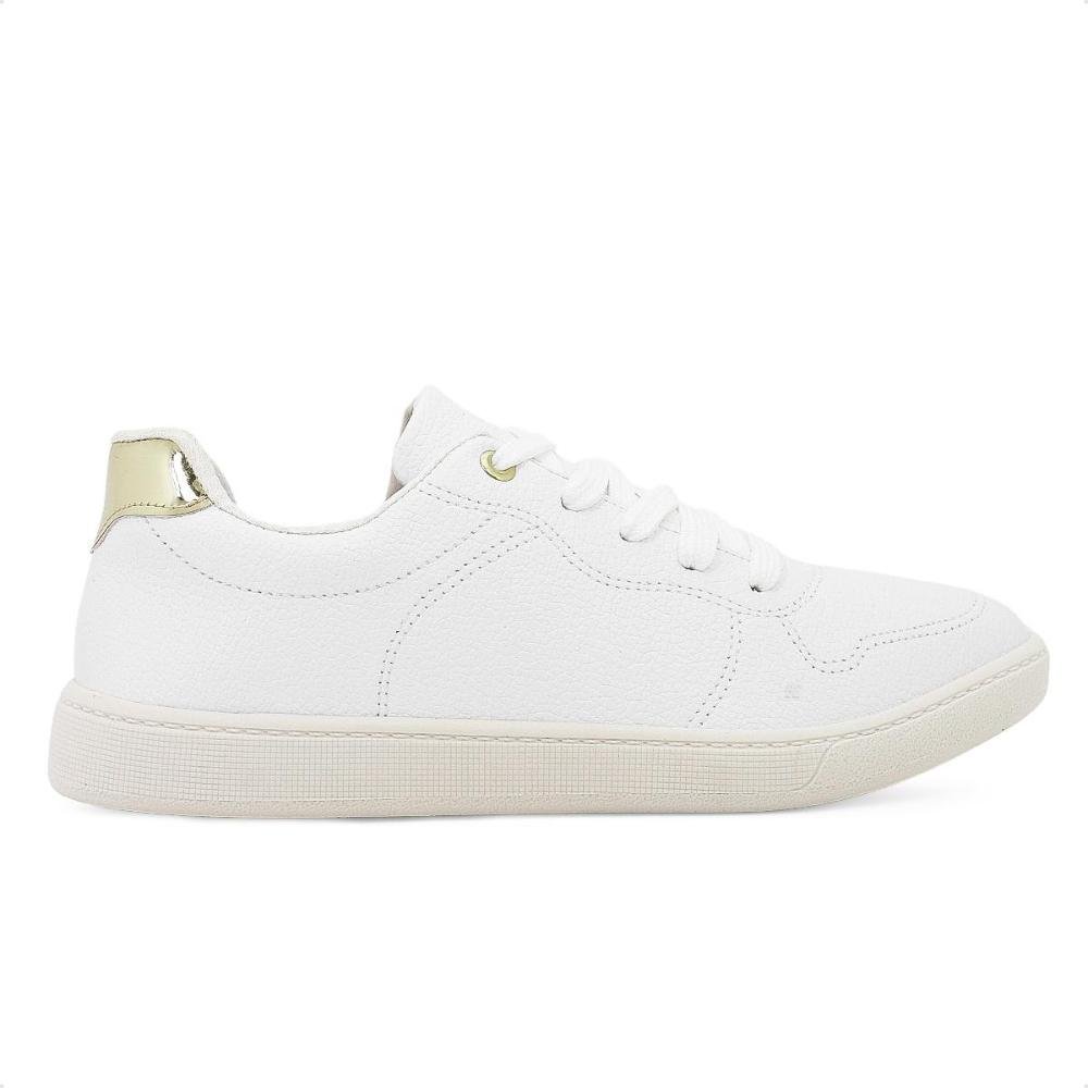 Tênis Beira Rio Casual Metal Feminino