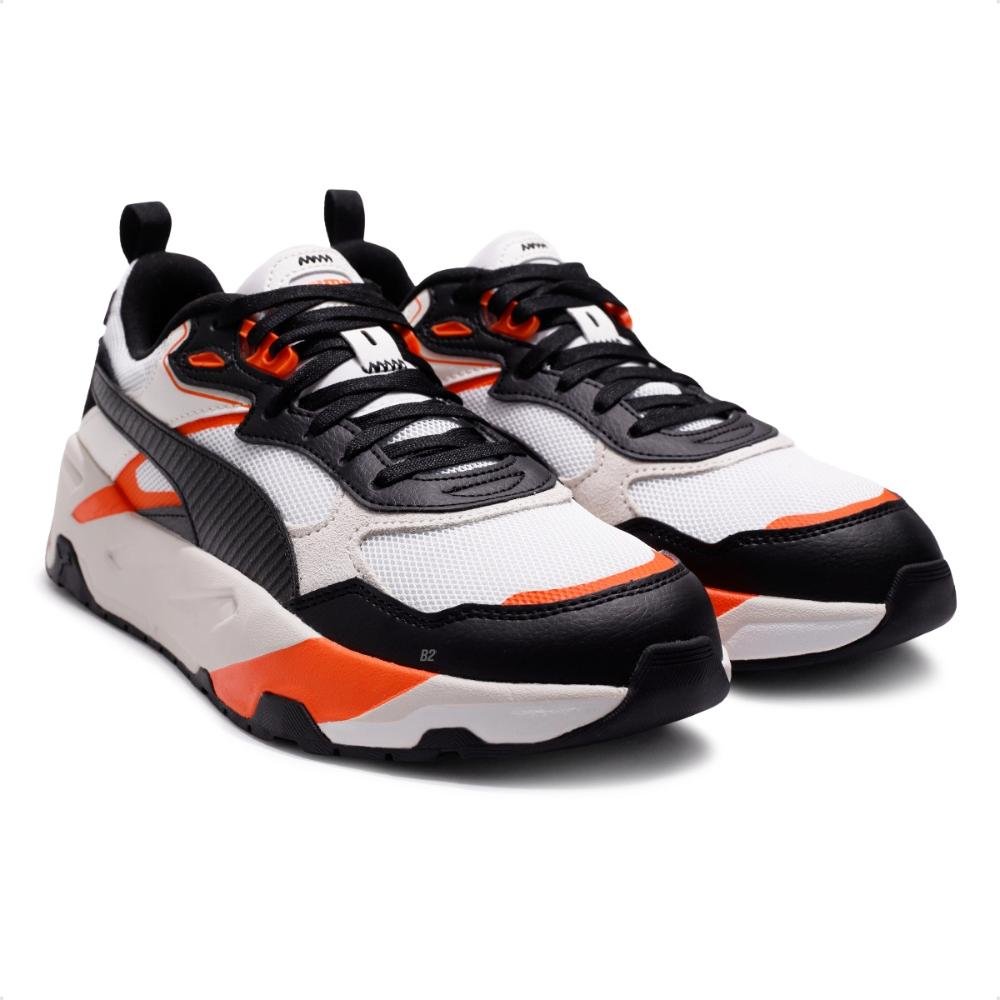 Tênis Puma Trinity Masculino Preto/Laranja 2