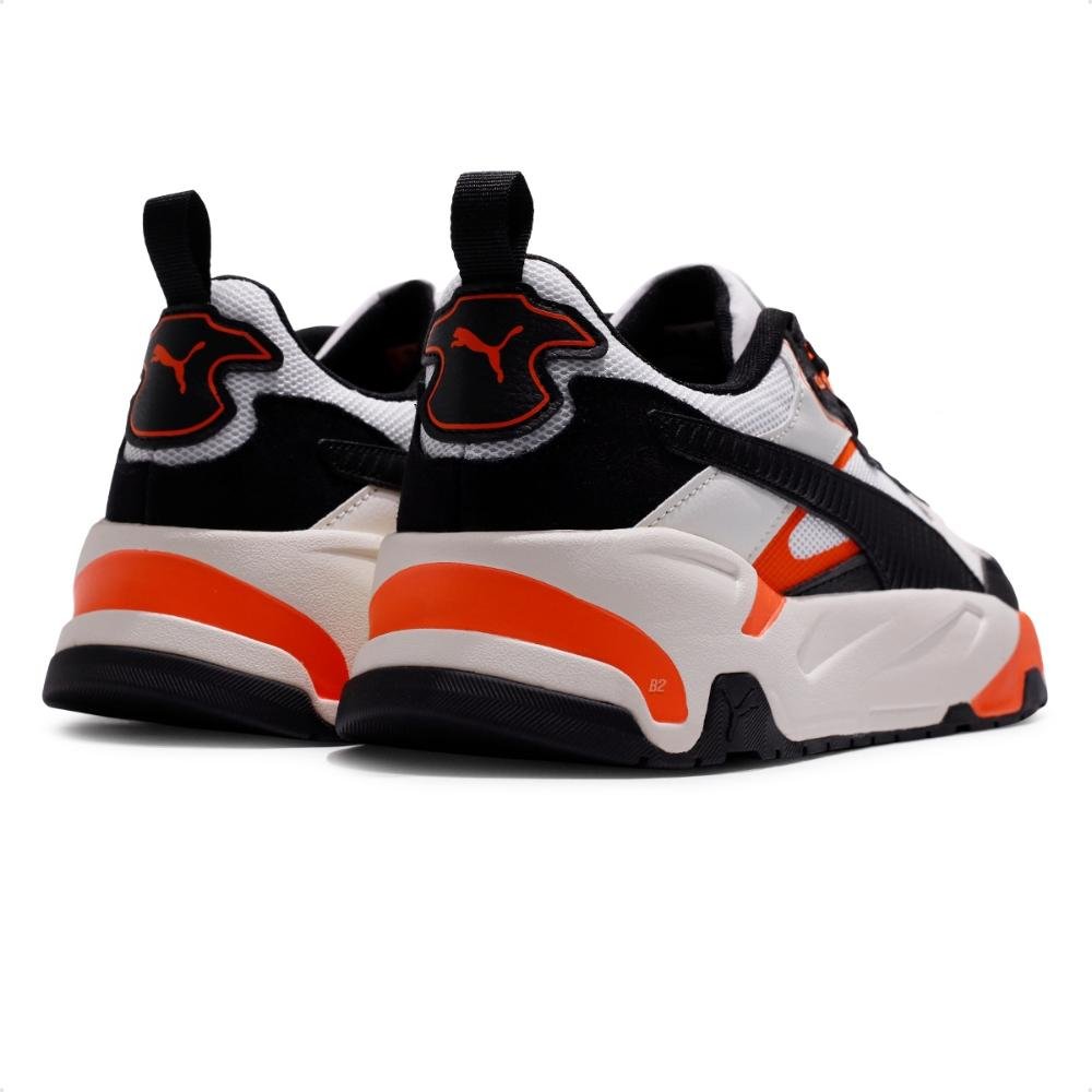 Tênis Puma Trinity Masculino Preto/Laranja 4