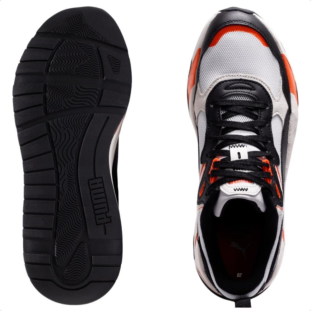 Tênis Puma Trinity Masculino Preto/Laranja 5