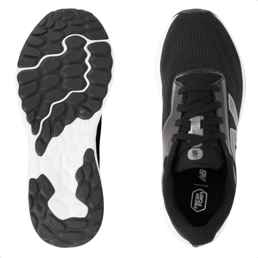 Tênis New Balance Fresh Foam Arishi V4 Masculino Preto/Prata 5
