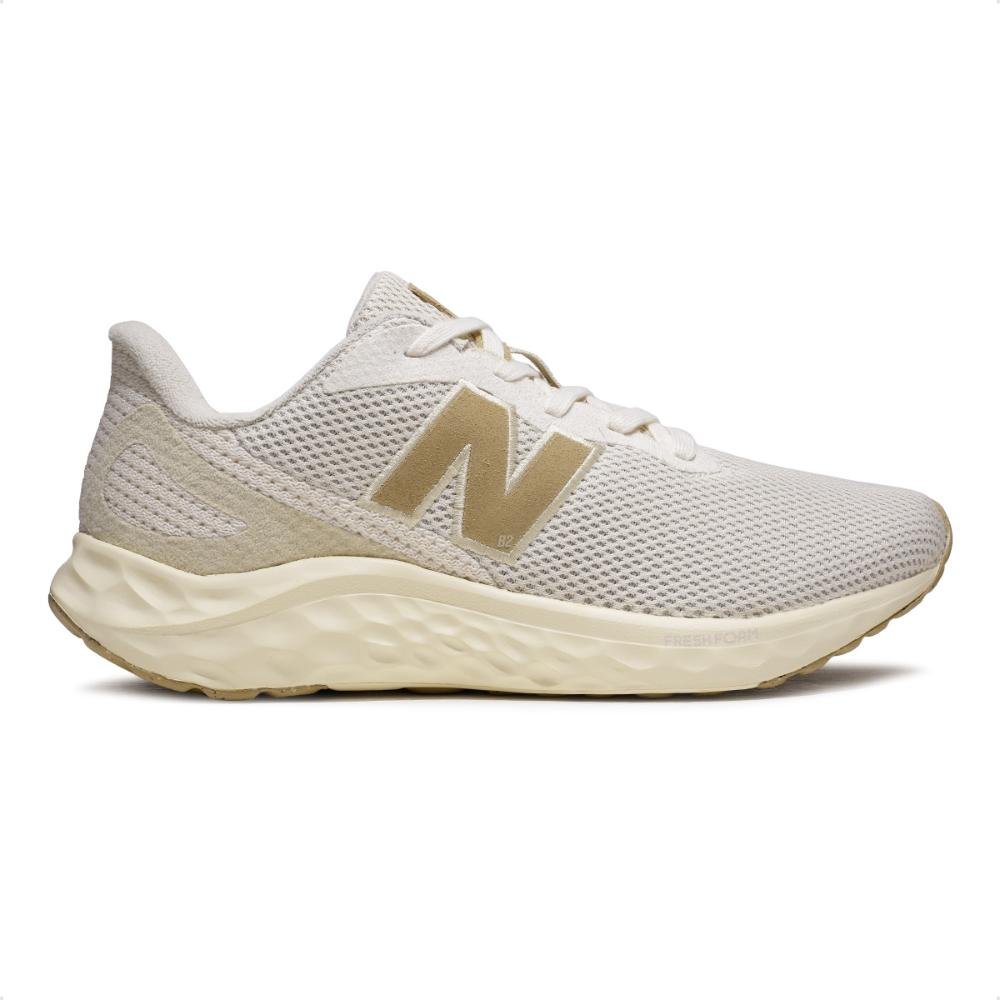 Tênis New Balance Fresh Foam Arishi V4 Masculino Bege 1