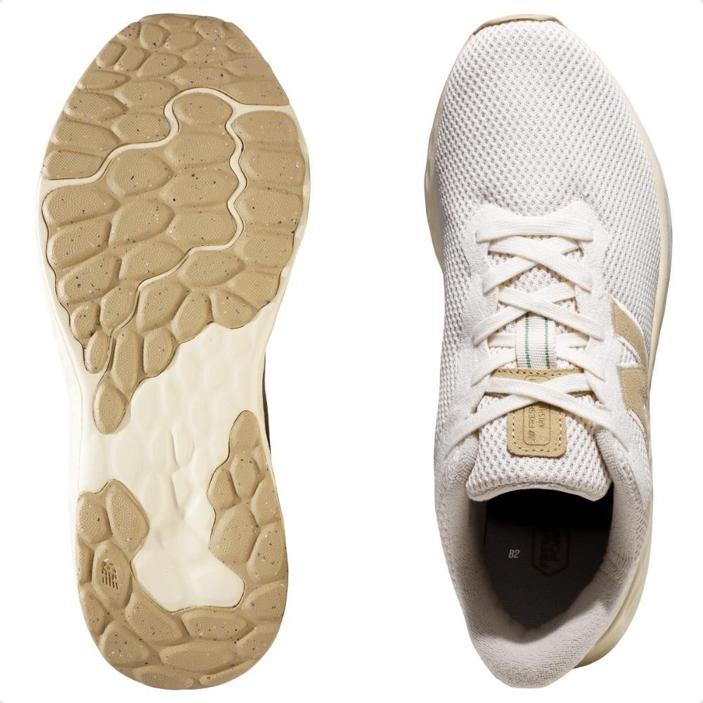Tênis New Balance Fresh Foam Arishi V4 Masculino Bege 6