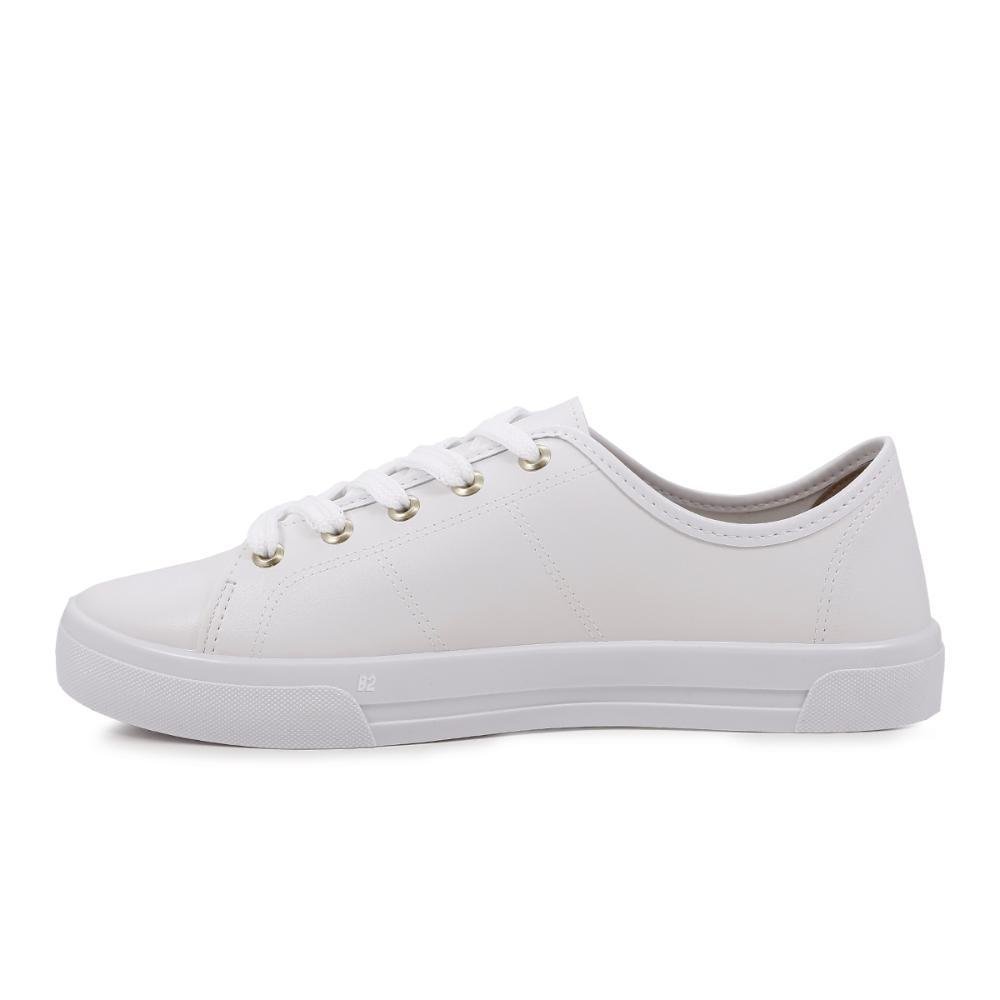 Tênis Moleca Casual Básico Sardenha Neo Feminino Branco 2