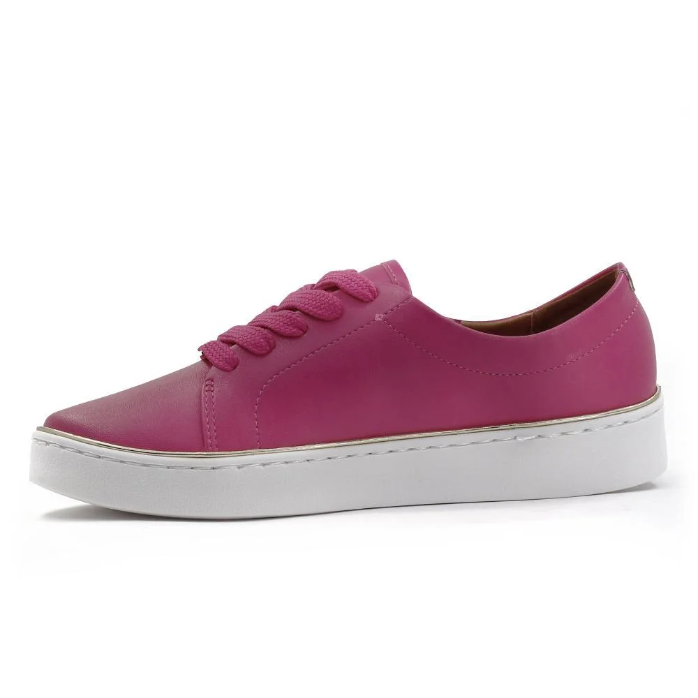 Tênis Vizzano Metal Casual Feminino Rosa/Branco 3