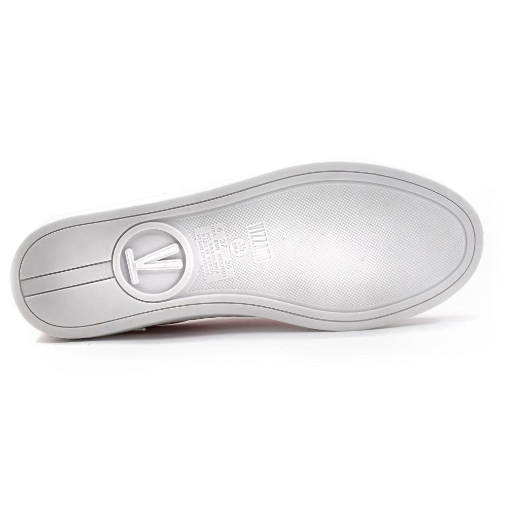 Tênis Vizzano Metal Casual Feminino Rosa/Branco 5