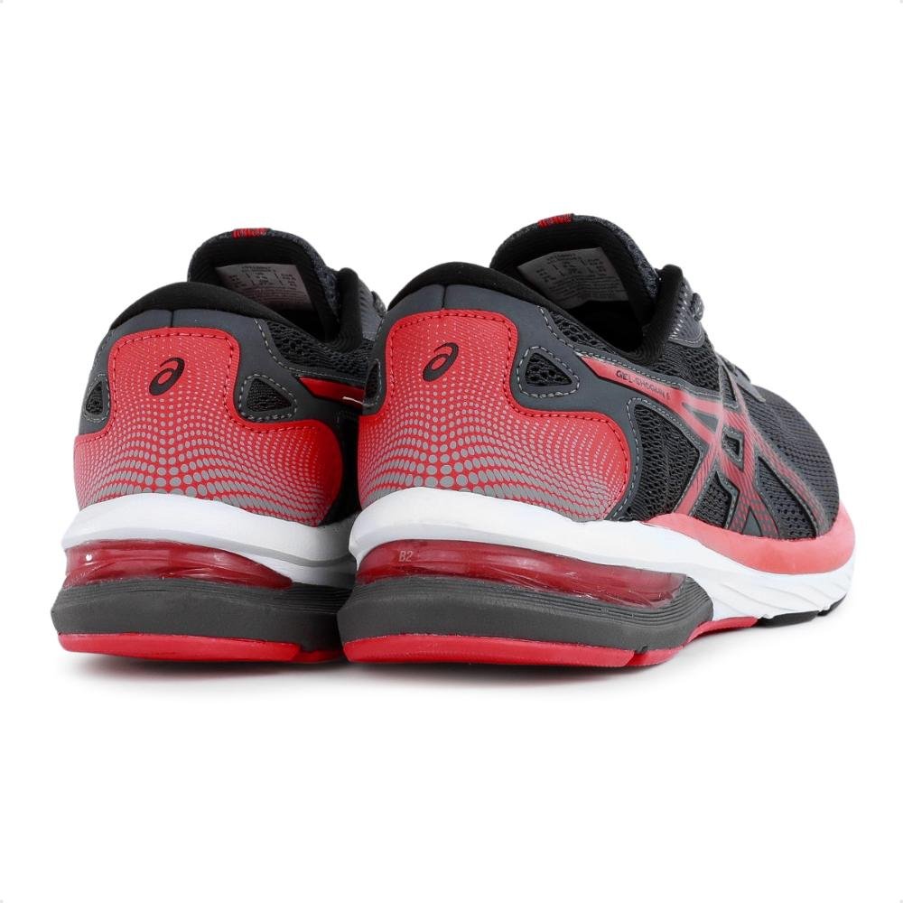 Tênis Asics Gel Shogun 6 Masculino Cinza/Vermelho 3