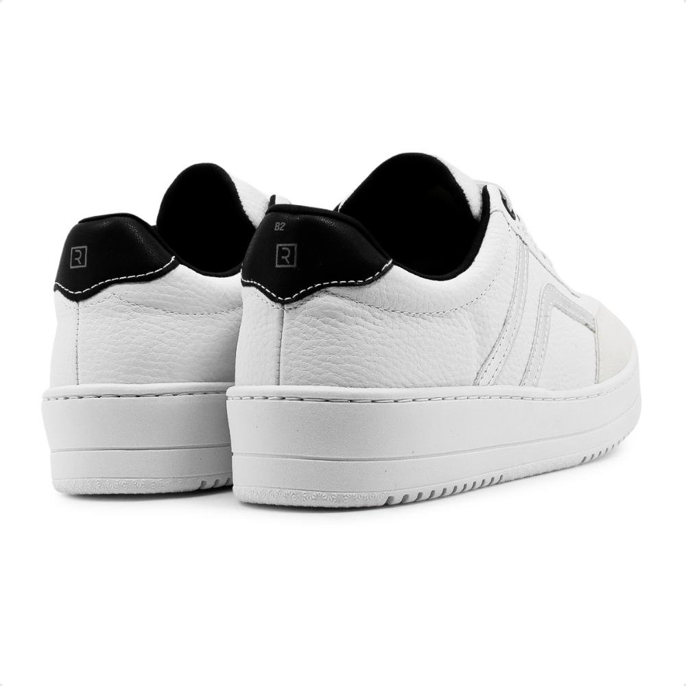 Tênis Ramarim Casual Bicolor Caixa Alta Feminino Branco/Cinza 5