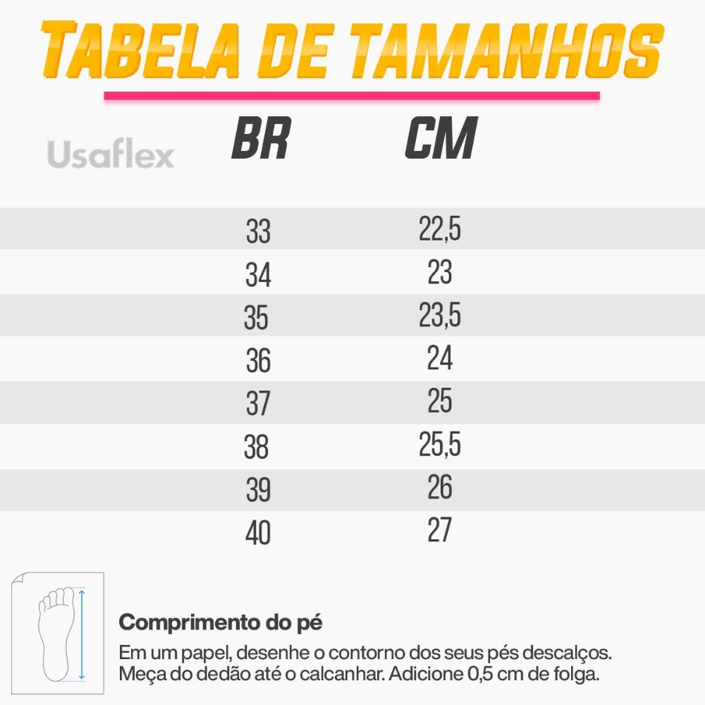 Sandália Usaflex Plataforma Elástico Feminina Vermelho 4