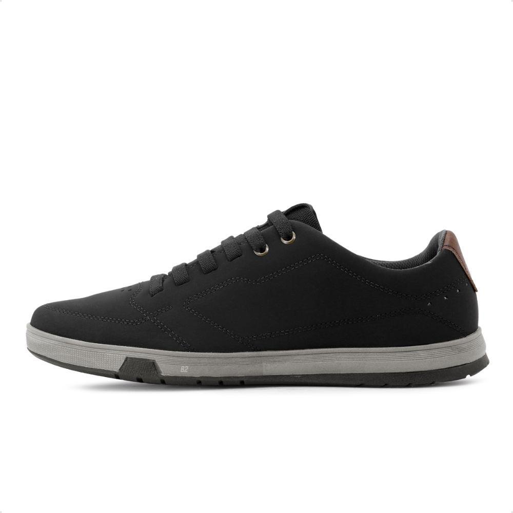 Sapatênis Pegada Element Casual Masculino Preto/Marrom 2