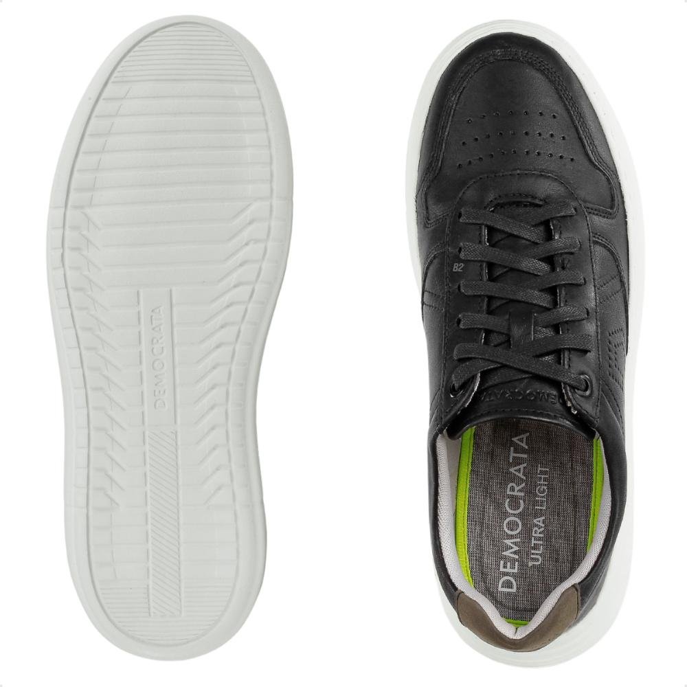 Sapatênis Democrata Denim Joe Ultra Light Masculino Preto 5