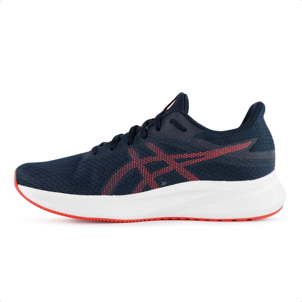 Tênis Asics Patriot 13 Masculino Azul/Laranja 2
