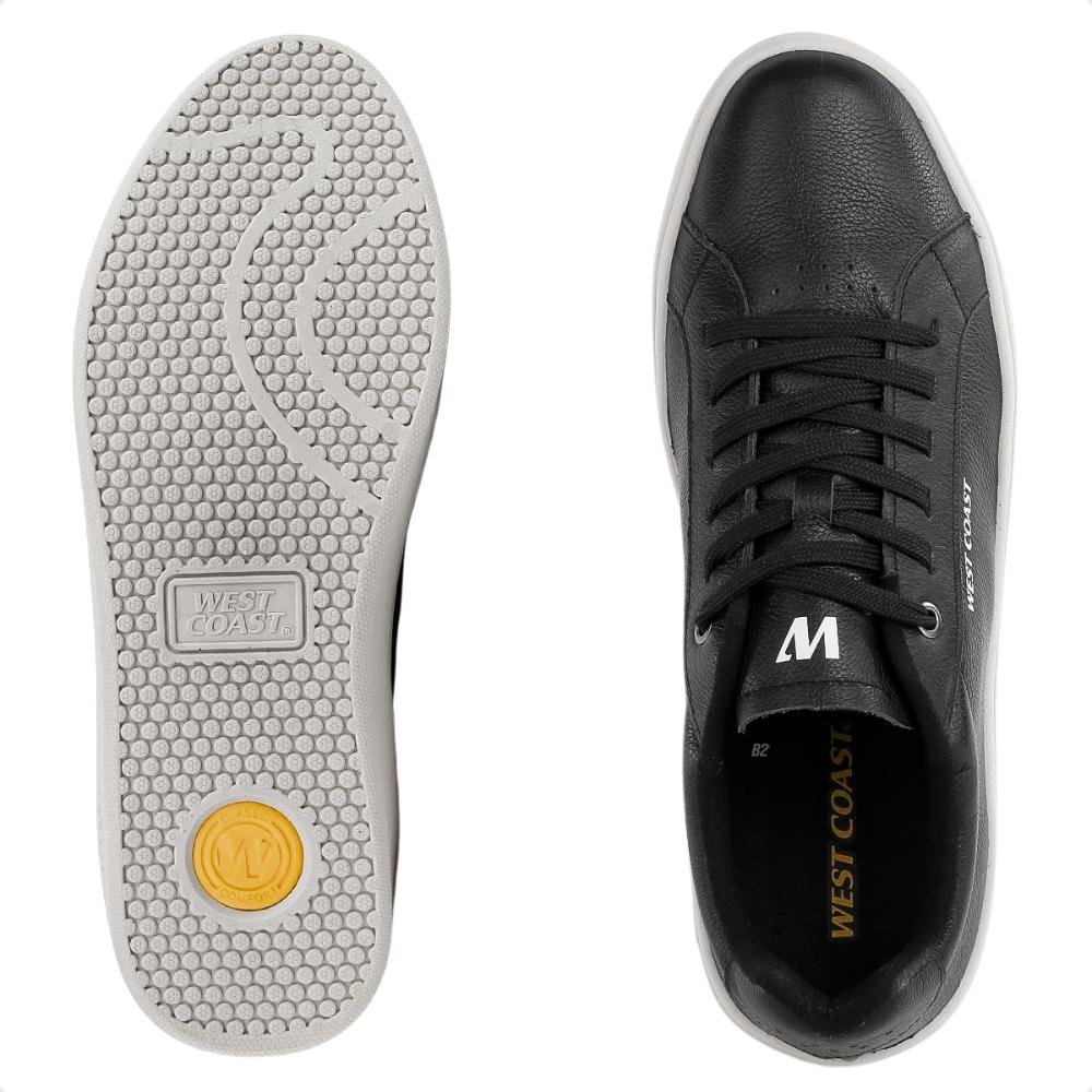 Tênis West Coast WC 34 Casual Masculino Preto/Cinza 5