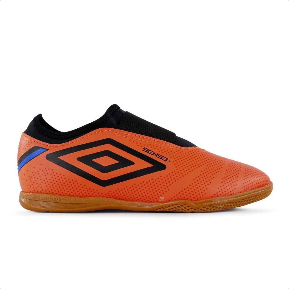 Chuteira Futsal Umbro Sense Kids Laranja 1