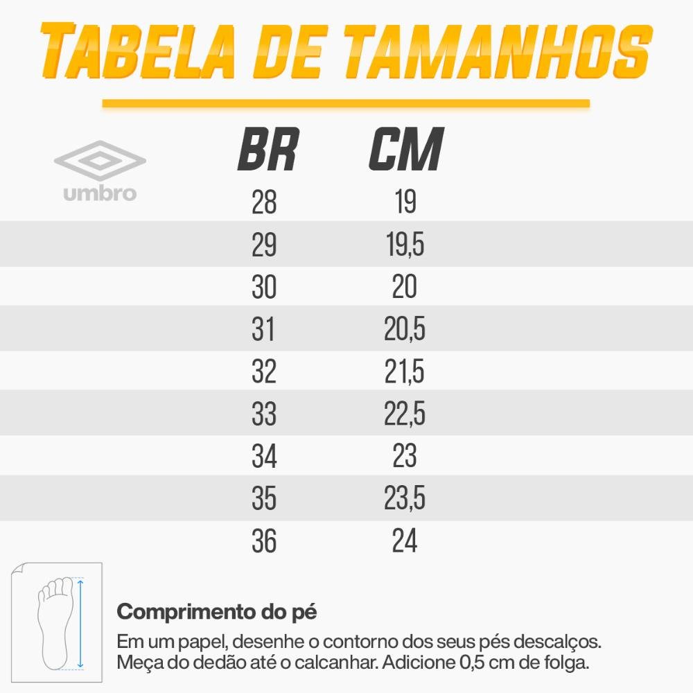 Chuteira Futsal Umbro Sense Kids Laranja 4