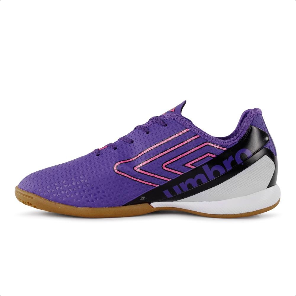 Chuteira Futsal Umbro Chrome Masculina Roxo/Preto 2