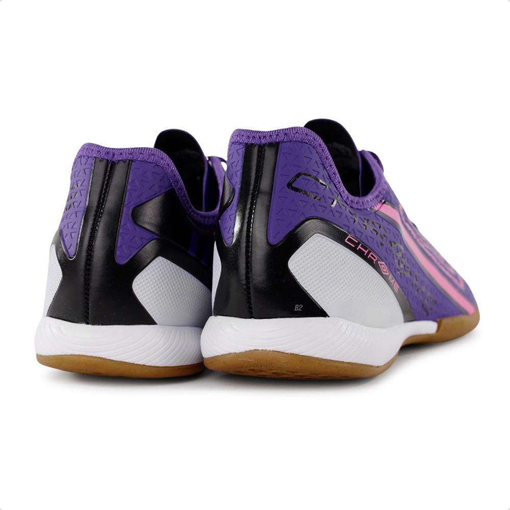 Chuteira Futsal Umbro Chrome Masculina Roxo/Preto 5